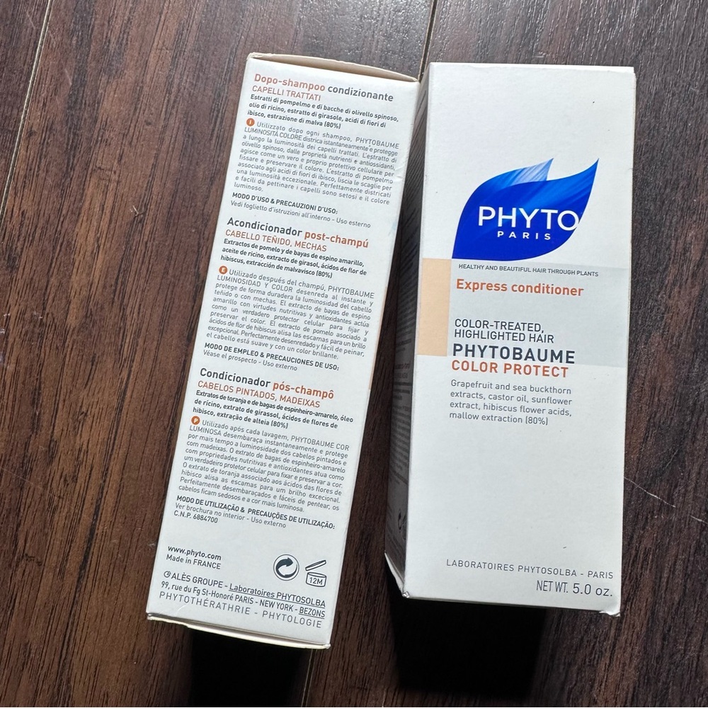 Phyto Phytobaume Color Protect Express Conditioner Set of 2 - Picture 2 of 5